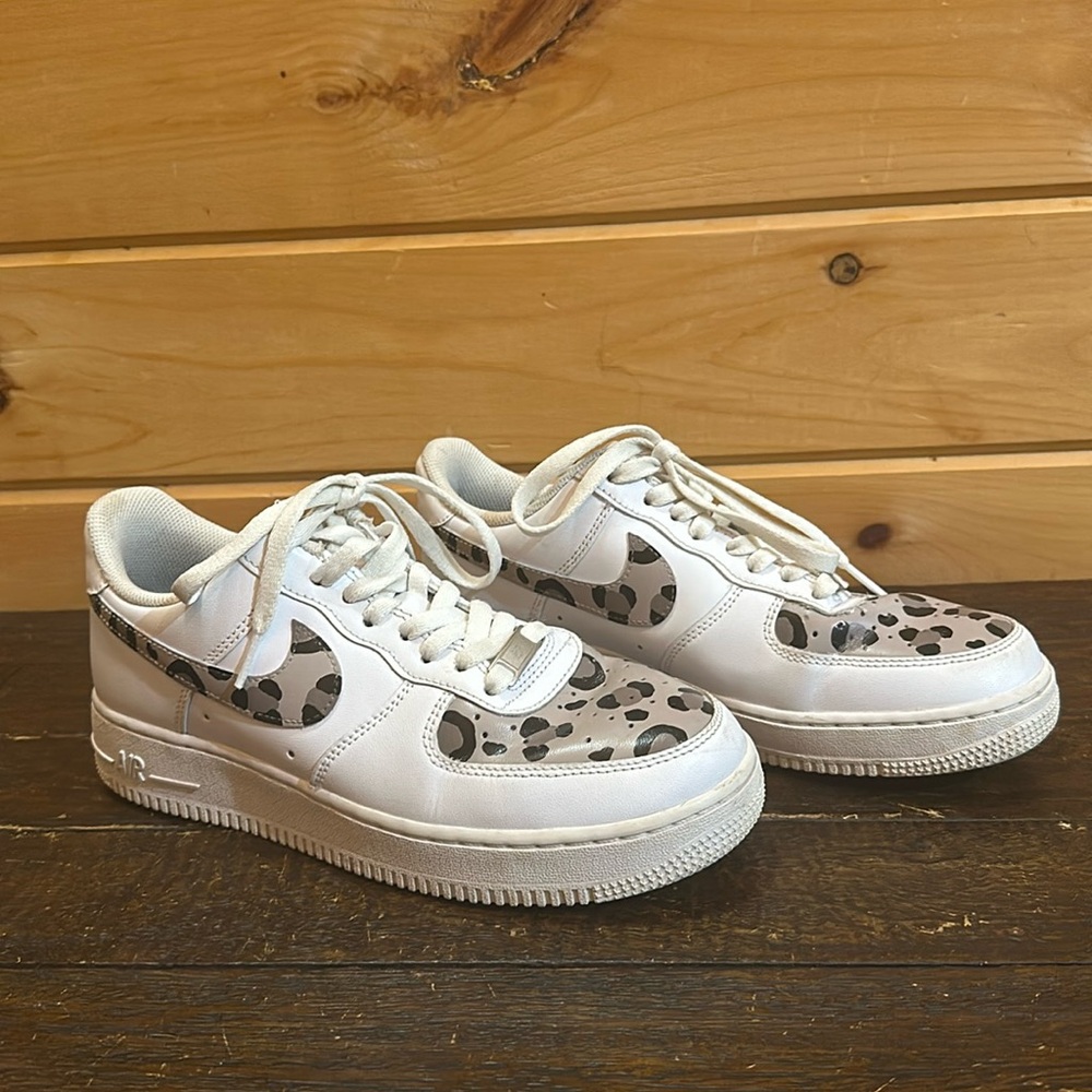 Custom Cheetah Nike Air Force 1  AF1